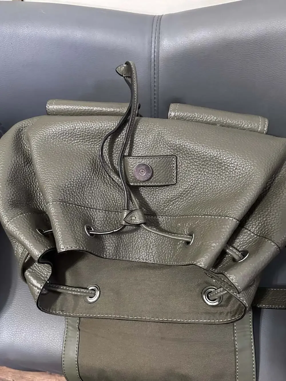 Coach Pennie Backpack in Surplus Pebbled Leather (Style No. 6145)